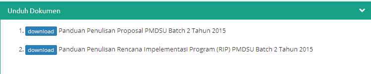 Panduan Pendaftaran Beasiswa PMDSU Batch 2 Tahun 2015