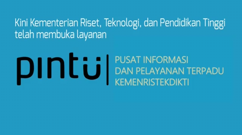 PINTU – Pusat Informasi dan Pelayanan Terpadu Kemristekdikti